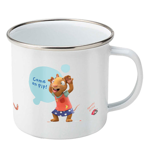 Come on Pip Enamel Mug
