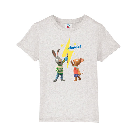 Whoosh Grey Marl T-Shirt