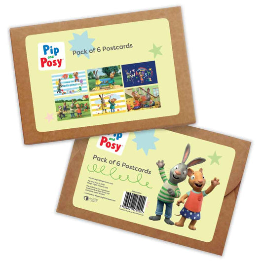 Pip and Posy Postcards - Pack of 6