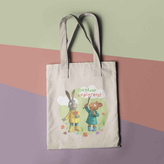 Pip and Posy Outdoor Explorers! Tote Bag