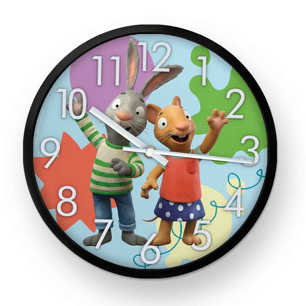 Pip and Posy Shapes Clock