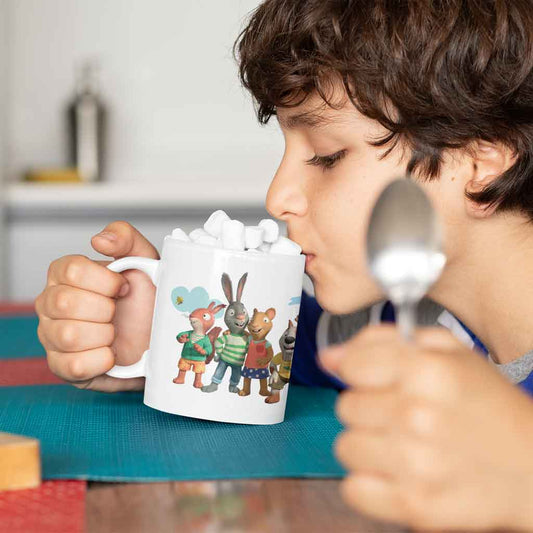 Pip and Posy with Friends Mug