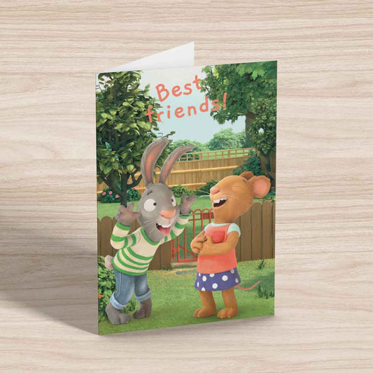 Pip and Posy Best Friends! Greeting Card