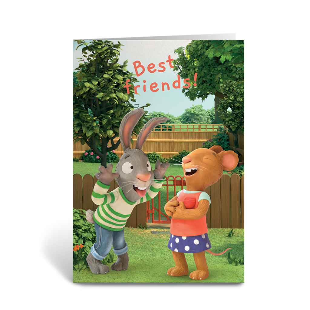 Pip and Posy Best Friends! Greeting Card